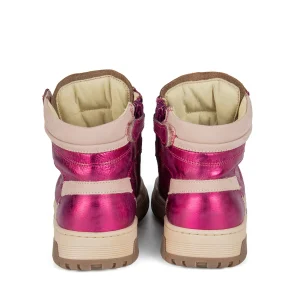 Hot metal fuchsia Halfhoge Schoenen