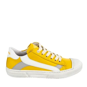 Best calf yellow + white Lage Schoenen | Lage Schoenen