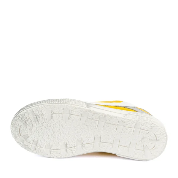 Best calf yellow + white Lage Schoenen | Lage Schoenen