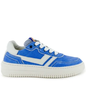 New crs - calf electric blue + off white Lage Schoenen