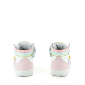 Outlet calf pink + ivor Halfhoge Schoenen