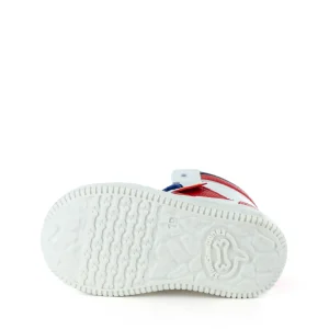 Outlet calf white + red Halfhoge Schoenen | Halfhoge Schoenen