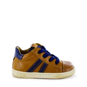 Sale calf cognac + navy Lage Schoenen