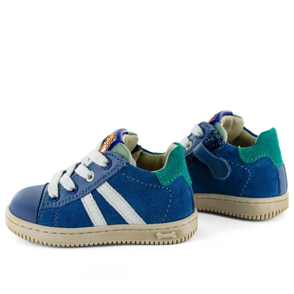 Hot crs - calf azure + o.white Lage Schoenen