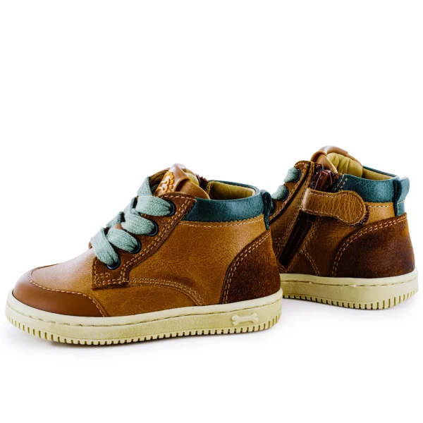 Hot calf cognac Halfhoge Schoenen