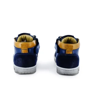 Sale calf navy Halfhoge Schoenen