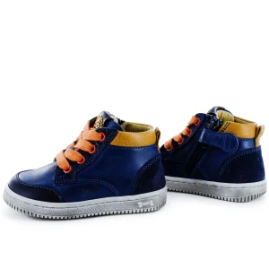 Sale calf navy Halfhoge Schoenen