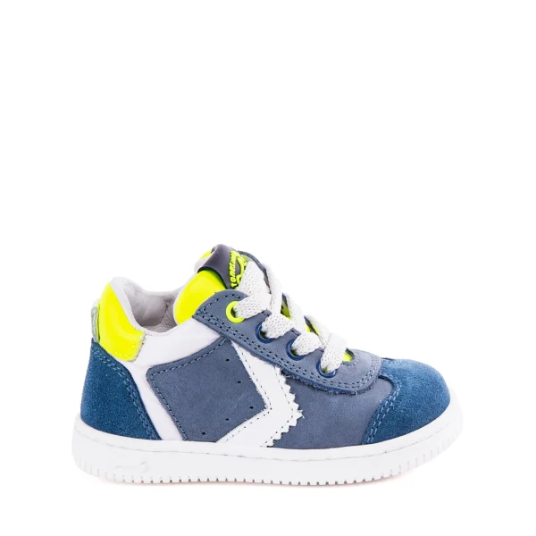 Best crs - calf denim + yellow fluo Lage Schoenen | Lage Schoenen