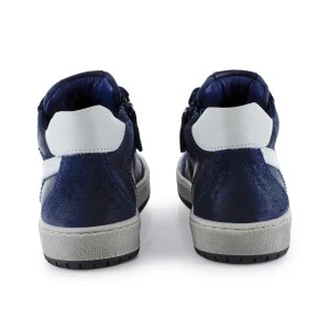 Outlet calf navy + ivor Halfhoge Schoenen