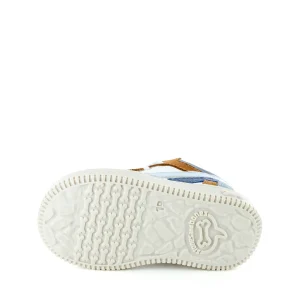 New crs - calf white + brandy Lage Schoenen