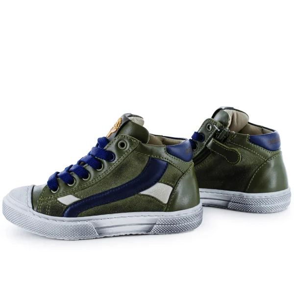 Fashion calf - crs khaki + navy Sneakers | Sneakers