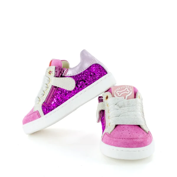 Discount crs - glitter fuchsia Lage Schoenen