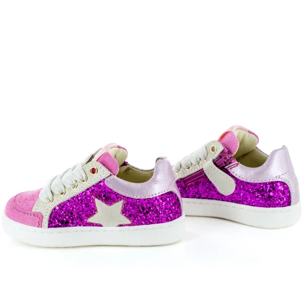 Discount crs - glitter fuchsia Lage Schoenen