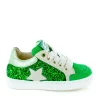 Online crs - glitter green Lage Schoenen