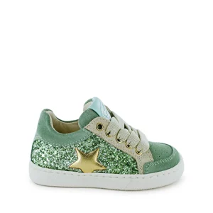 Outlet crs - glitter ivor + platin Lage Schoenen