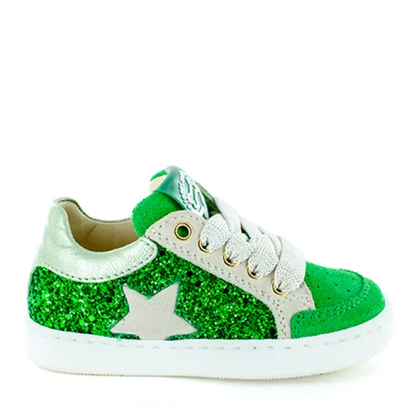 Clearance crs - glitter mint + l.green Lage Schoenen