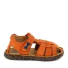 Outlet nab brick + electric blue Sandalen