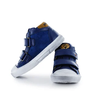 Outlet calf - crs navy + brandy Sneakers