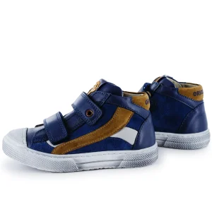 Outlet calf - crs navy + brandy Sneakers