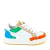 Clearance crs white + emerald Lage Schoenen