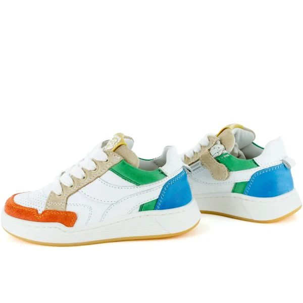 Clearance crs white + emerald Lage Schoenen