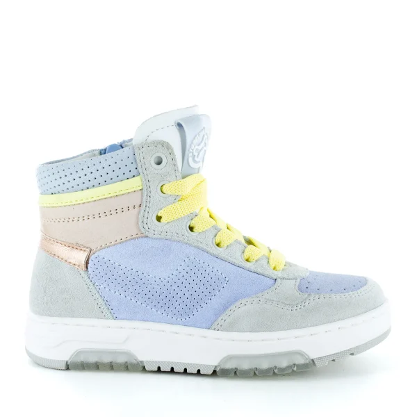 Sale crs - calf ice-blue + off white Halfhoge Schoenen