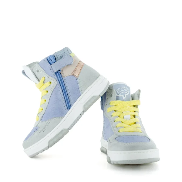 Sale crs - calf ice-blue + off white Halfhoge Schoenen