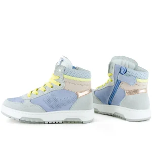 Sale crs - calf ice-blue + off white Halfhoge Schoenen