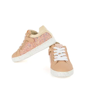 Online calf - glitter old rose Halfhoge Schoenen