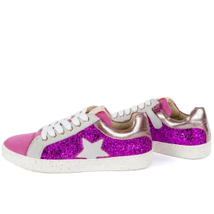 Discount crs - glitter fuchsia Halfhoge Schoenen