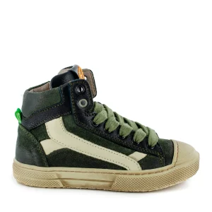 Discount crs - calf d.green + black Hoge Schoenen