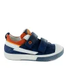 Best calf navy + brick Lage Schoenen