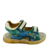 New vit oxide + denim Sandalen