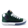 Hot calf d.green + white Sneakers