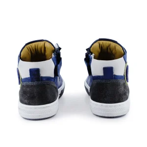 Sale calf navy + off white Sneakers