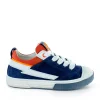 Best calf navy + brick Lage Schoenen