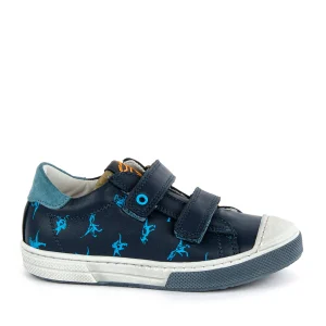 New calf navy + avio Lage Schoenen