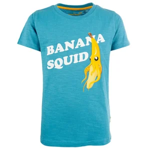 New - BANANA SQUID coral pink T-Shirts Korte Mouwen