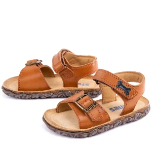 New eco cognac Sandalen