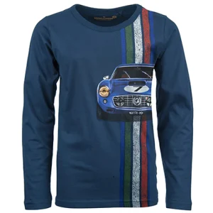 Best - BLUE CAR T-Shirts Met Lange Mouwen