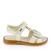 Discount calf - glitter cream Sandalen