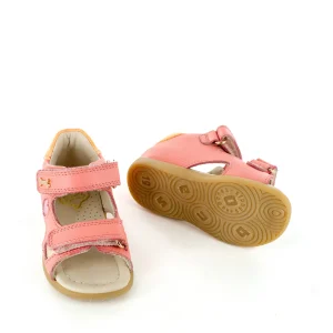 New calf salmon Sandalen