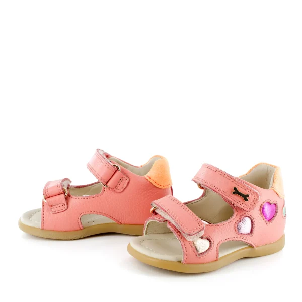 New calf salmon Sandalen