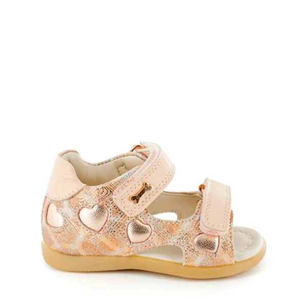New calf salmon Sandalen