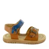 Outlet calf cuoio Sandalen