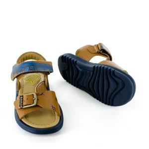 Outlet calf cuoio Sandalen