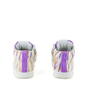 Outlet calf lilac + milk Halfhoge Schoenen