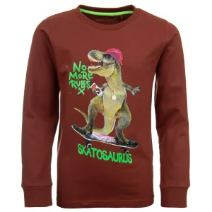 Outlet - SKATOSAURUS T-Shirts Met Lange Mouwen