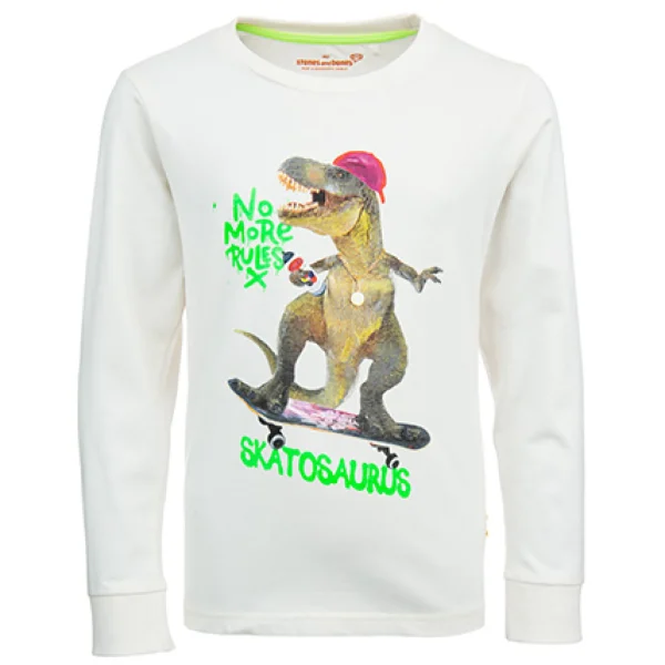 Outlet - SKATOSAURUS T-Shirts Met Lange Mouwen