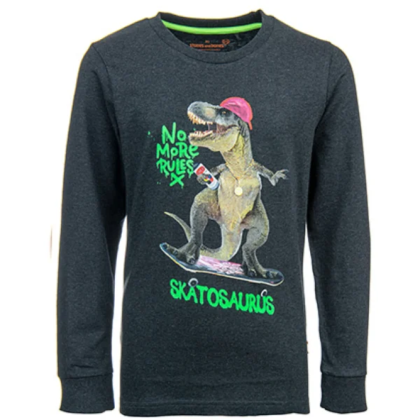 Outlet - SKATOSAURUS T-Shirts Met Lange Mouwen